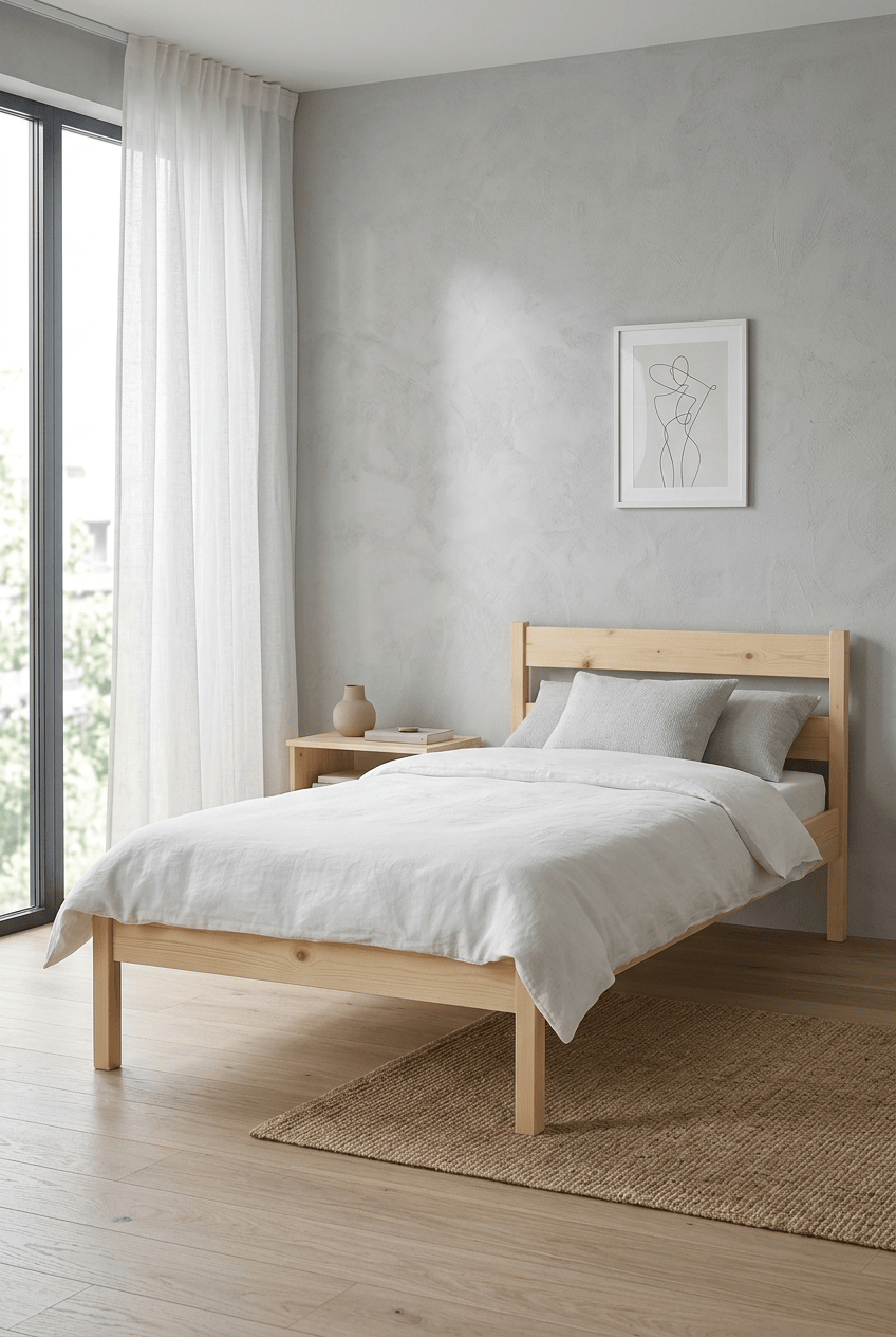 Loolpi Home Doğal Ahşap Çocuk Ve Yetişkin Karyola