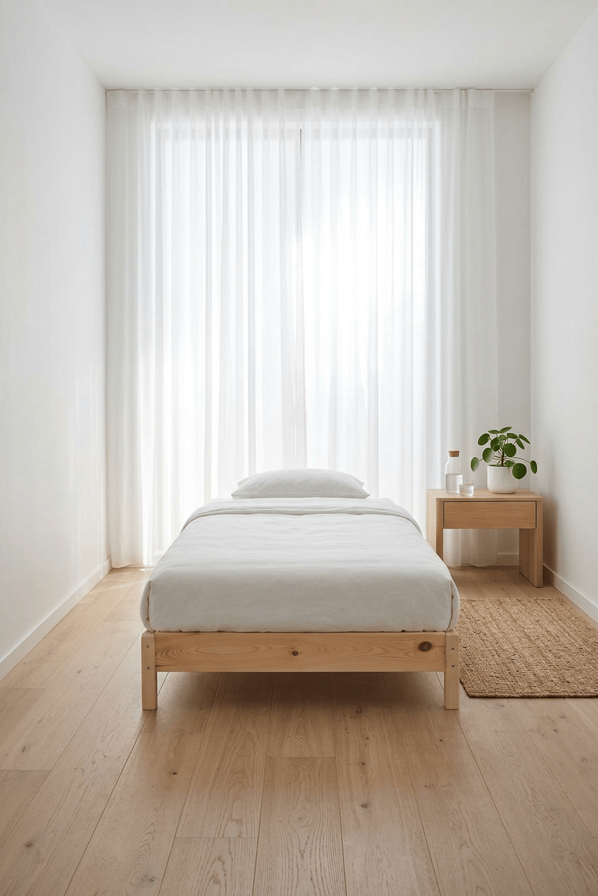 Loolpi Home Doğal Ahşap Karyola Doğal Ahşap Karyola