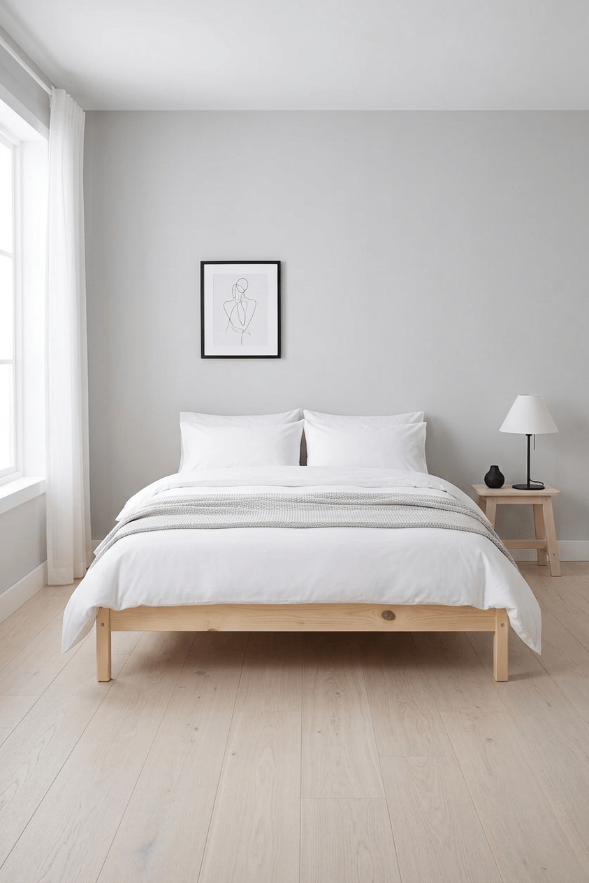 Loolpi Home Doğal Ahşap Karyola Doğal Ahşap Karyola