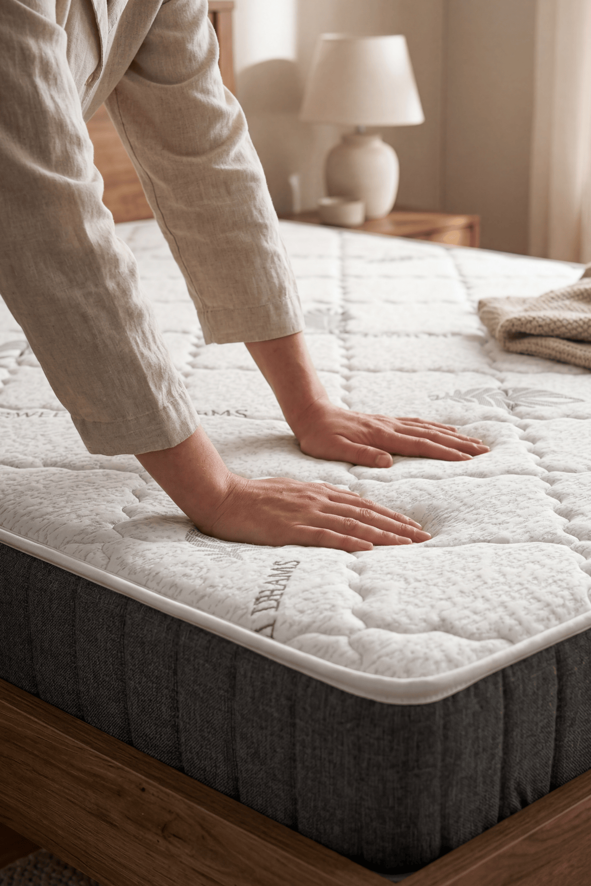 Loolpi Home İç Yatak Eko Süngerli Ortopedik Yaylı Bamboo Yatak