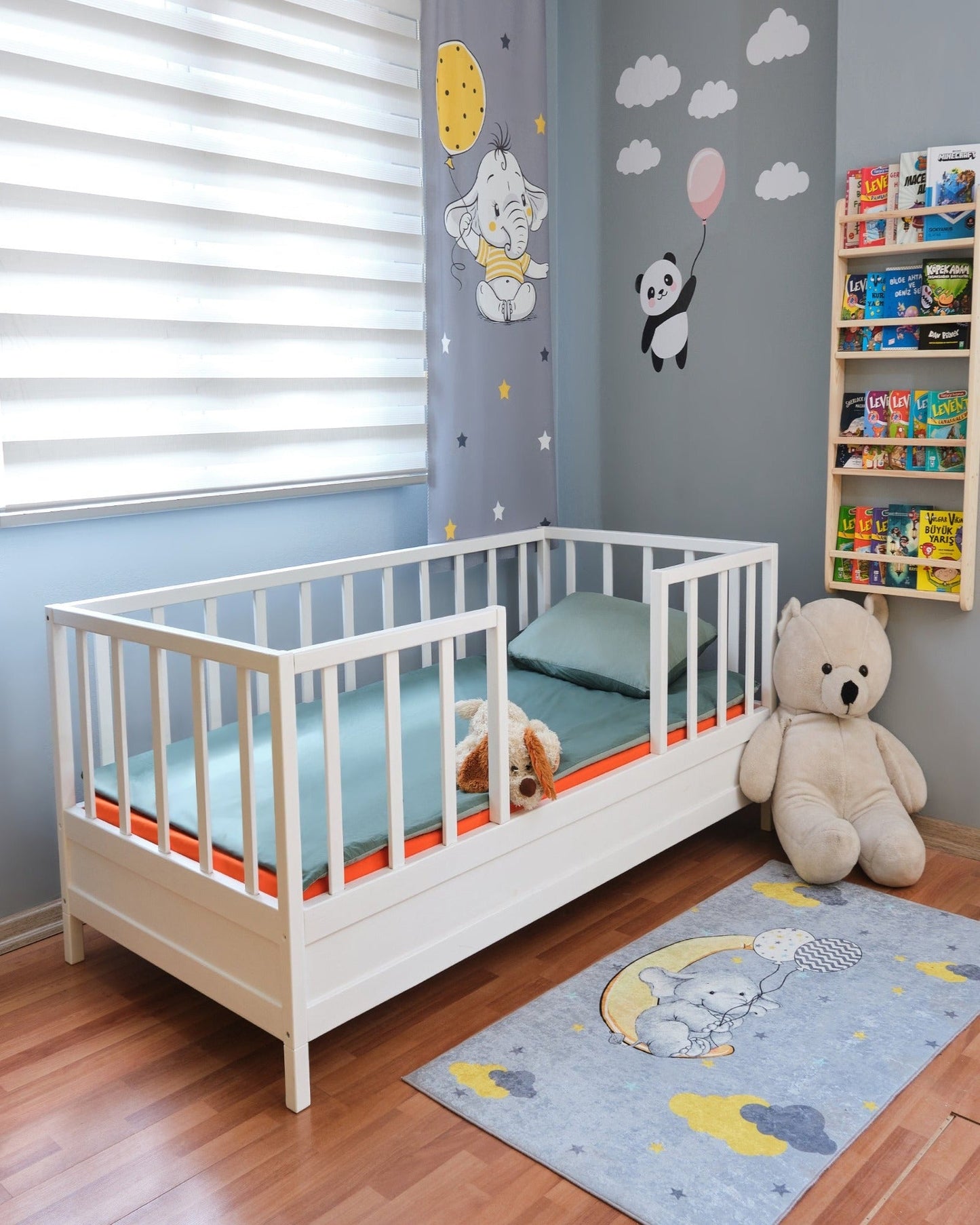 Loolpi Home Bebek Karyolaları ve Küçük Çocuk Yatakları Gizli Yataklı Montessori Bebek ve Çocuk Karyolası