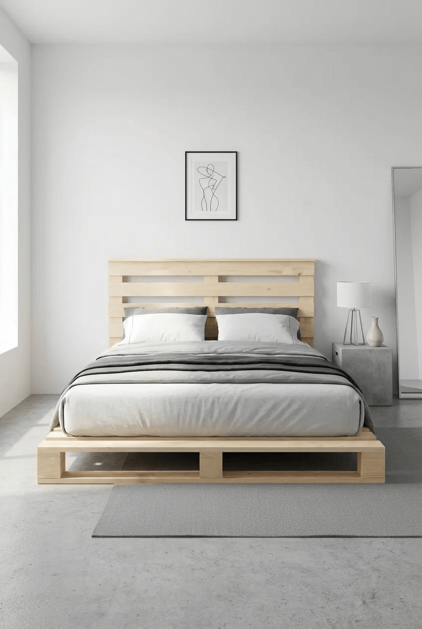 Loolpi Home Palet Karyola Kral Palet karyola