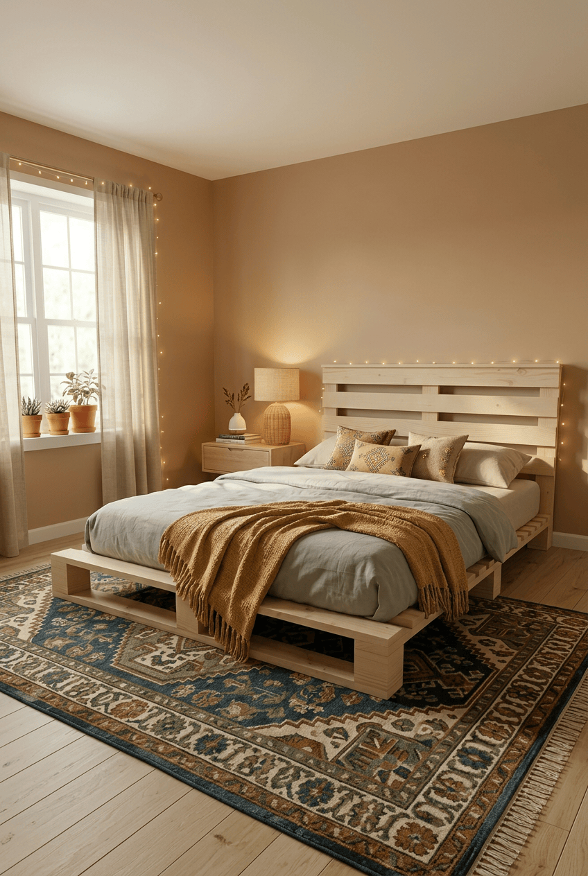 Loolpi Home Palet Karyola Kral Palet karyola