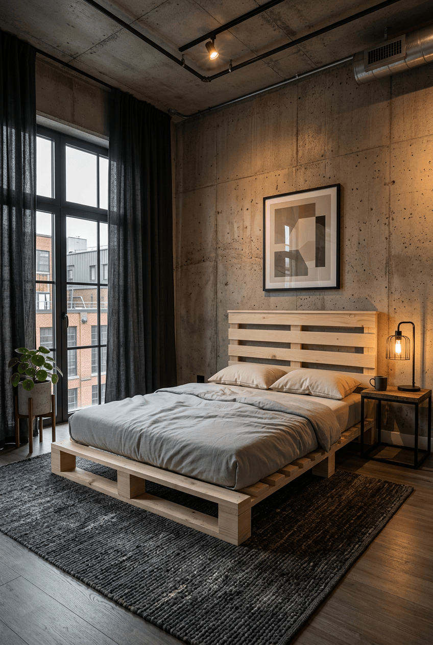 Loolpi Home Palet Karyola Kral Palet karyola