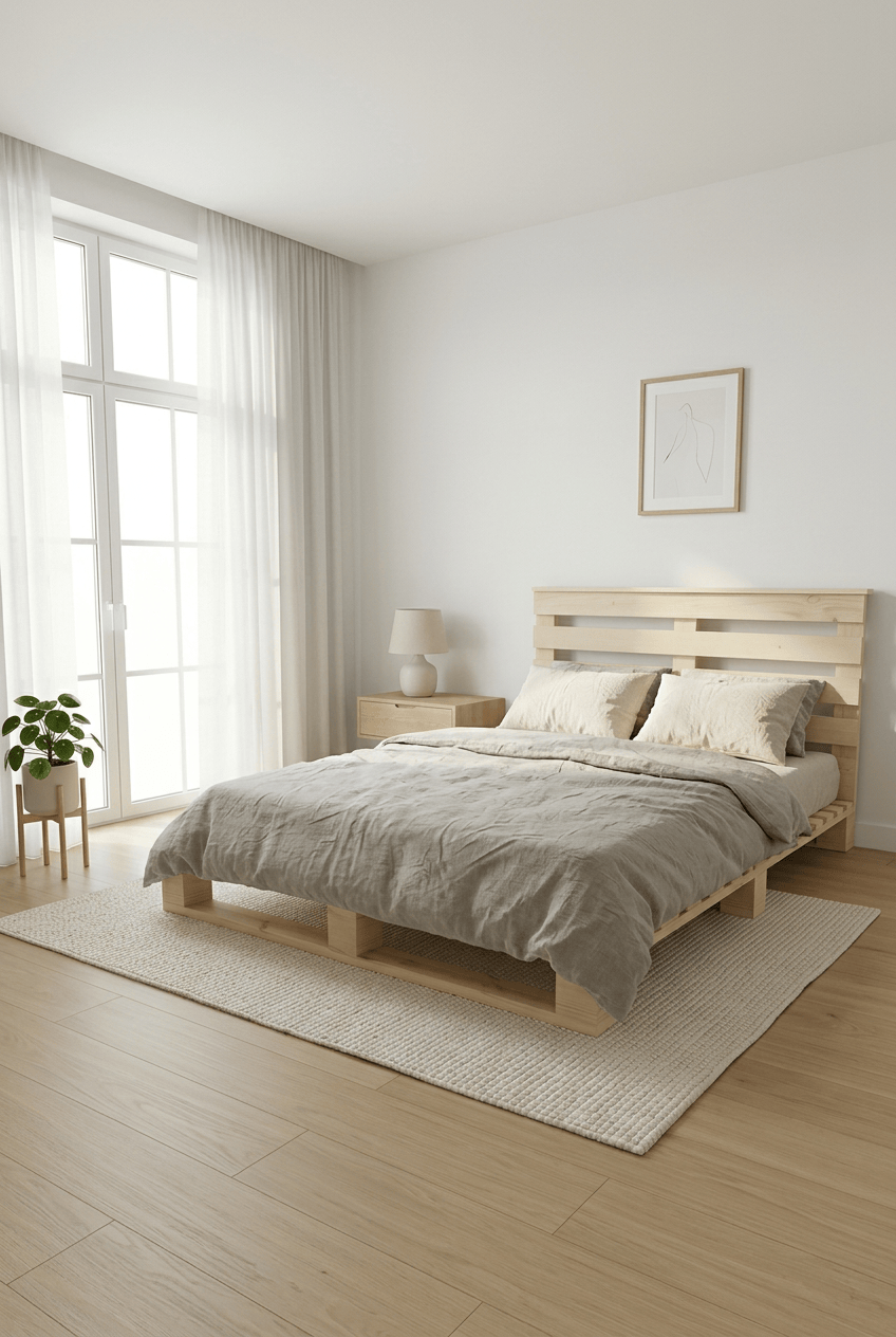 Loolpi Home Palet Karyola Kral Palet karyola