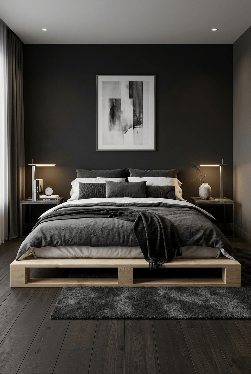 Loolpi Home Kraliçe Palet Karyola