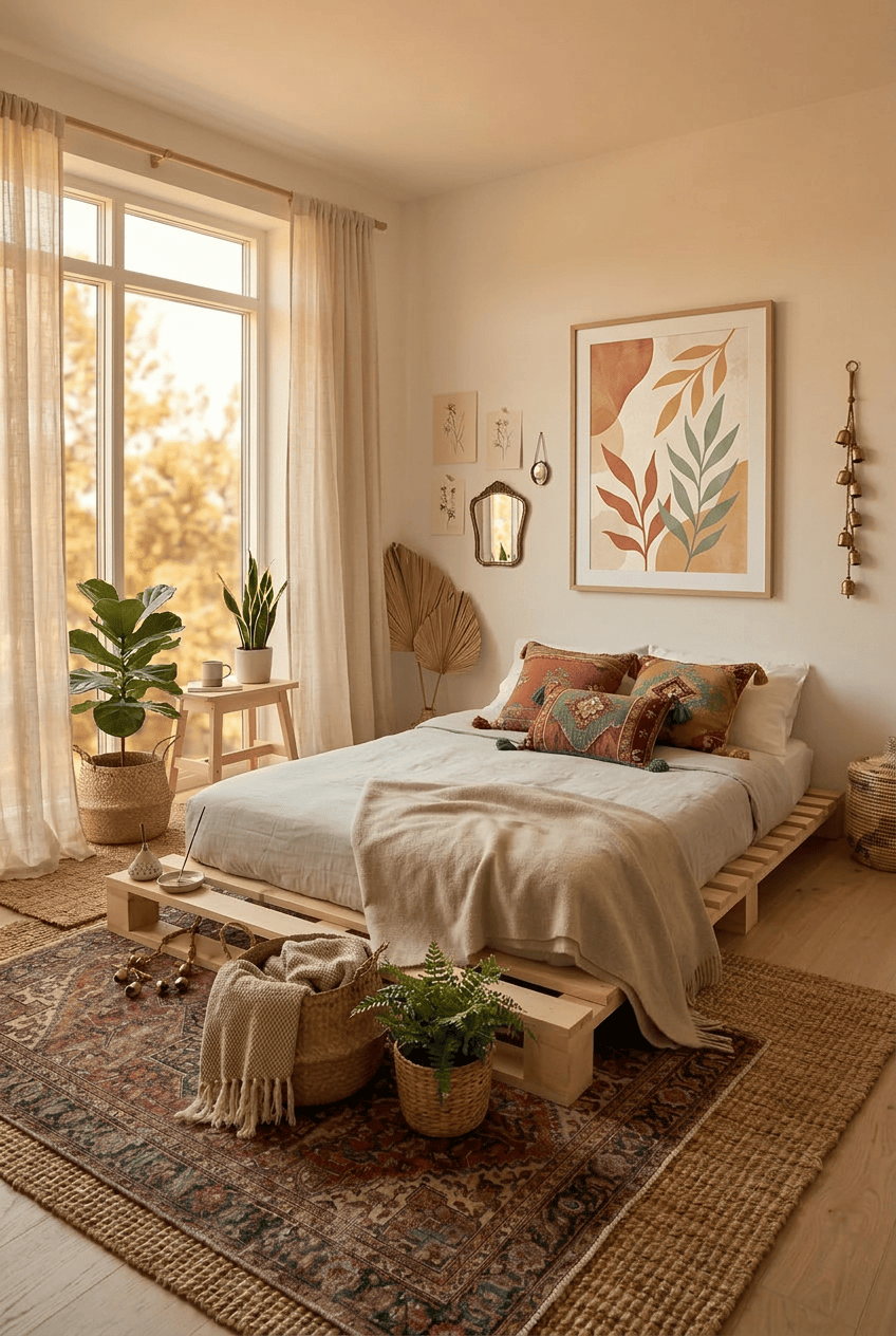 Loolpi Home Kraliçe Palet Karyola
