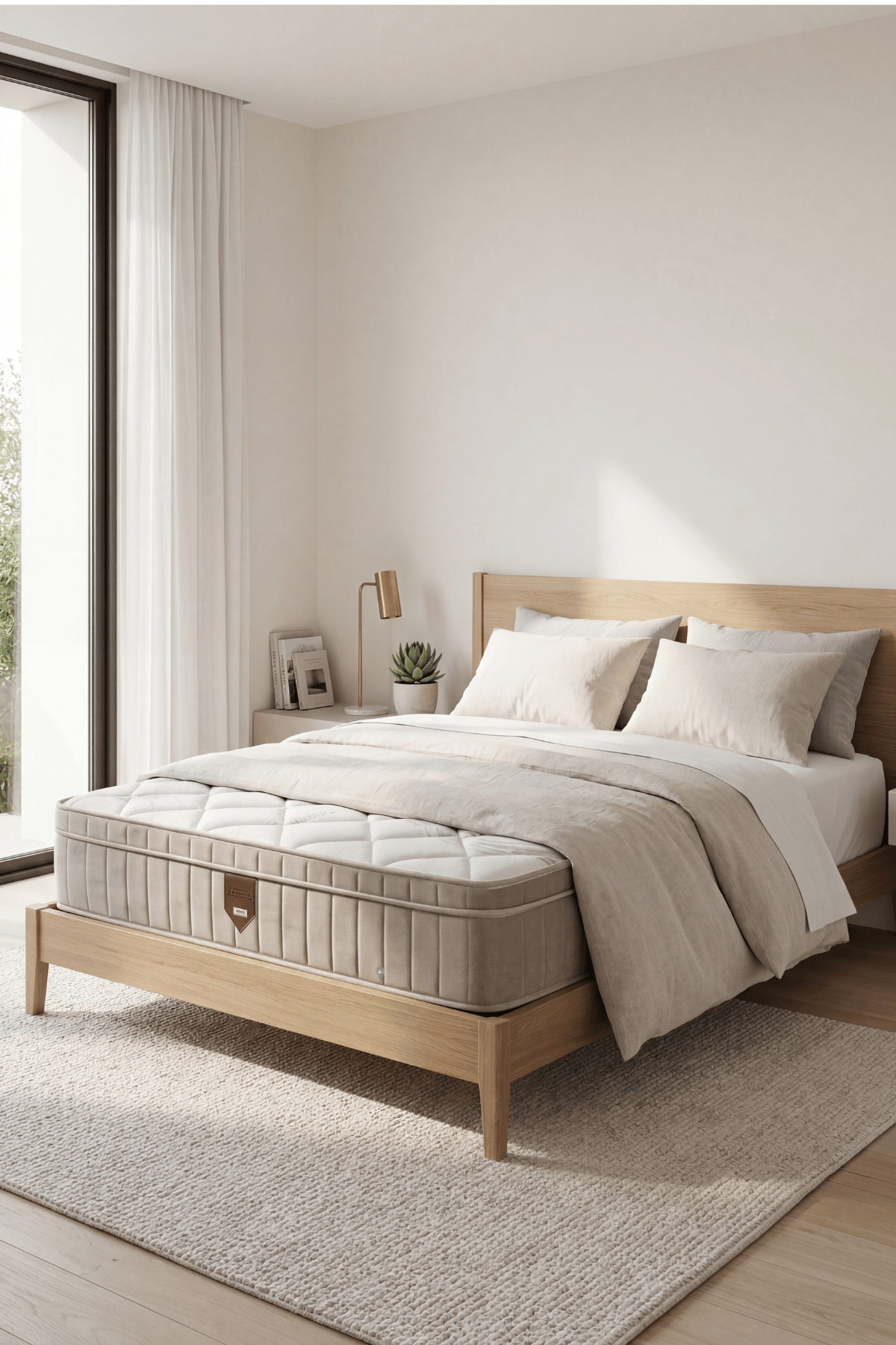 Loolpi Home İç Yatak Latex Ortopedik Yaylı Bamboo Yatak