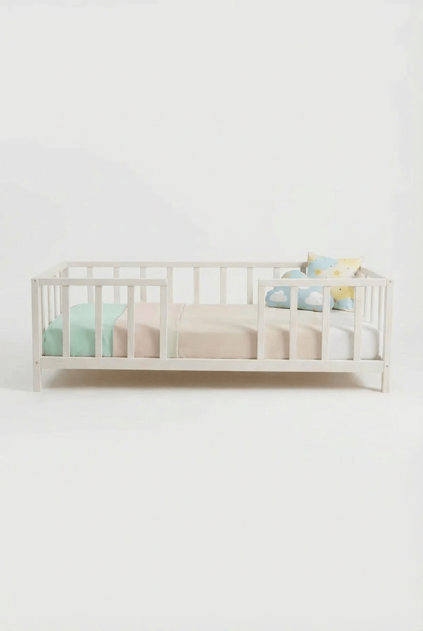 Loolpi Home Bebek Karyolaları ve Küçük Çocuk Yatakları Montessori Bebek ve Çocuk Karyolası Unisex Orta Girişli