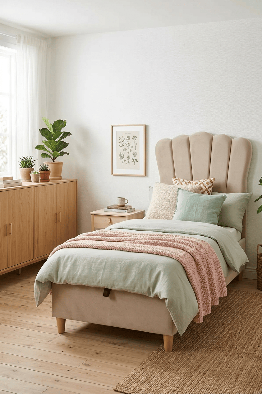 Loolpi Home Royal Baza ve Başlık Set Tek Kişilik Ölçülerde