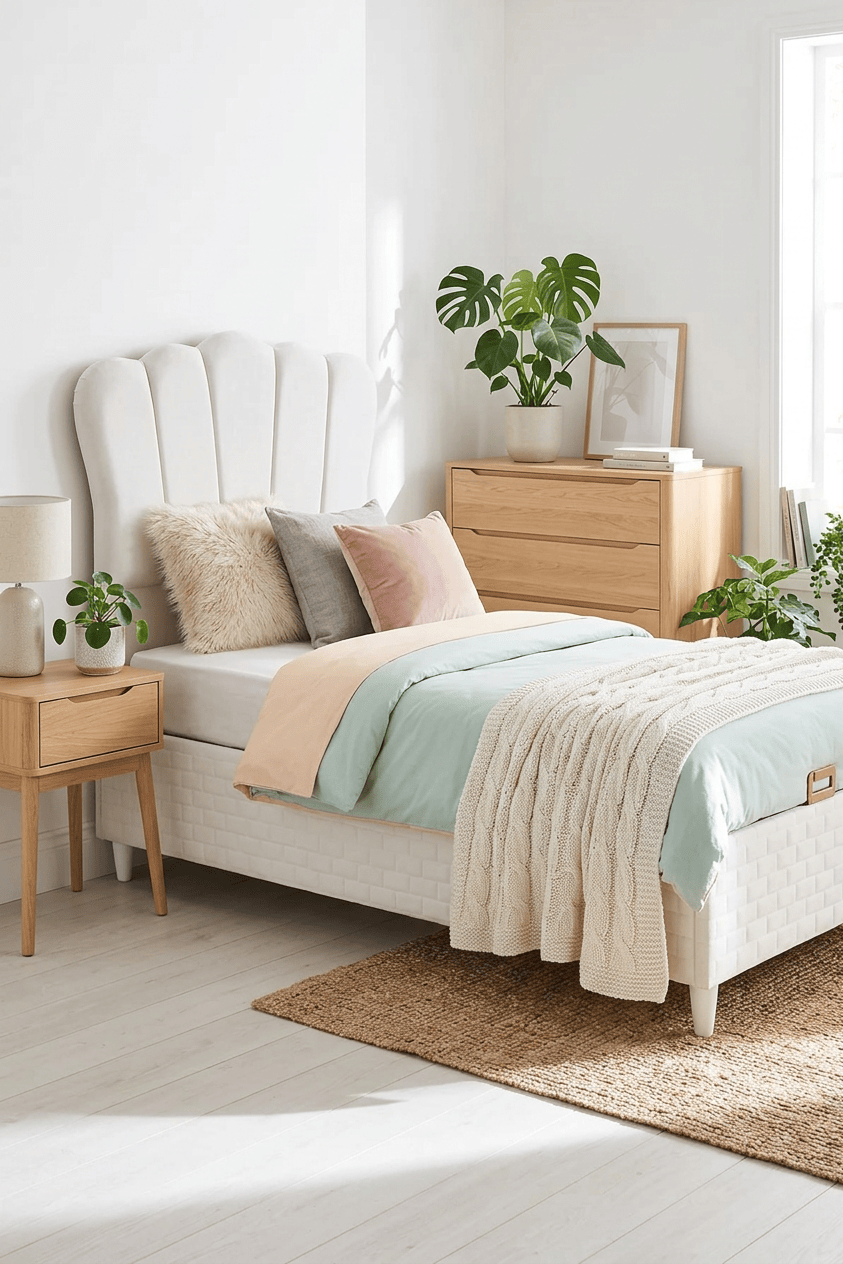 Loolpi Home Royal Baza ve Başlık Set Tek Kişilik Ölçülerde