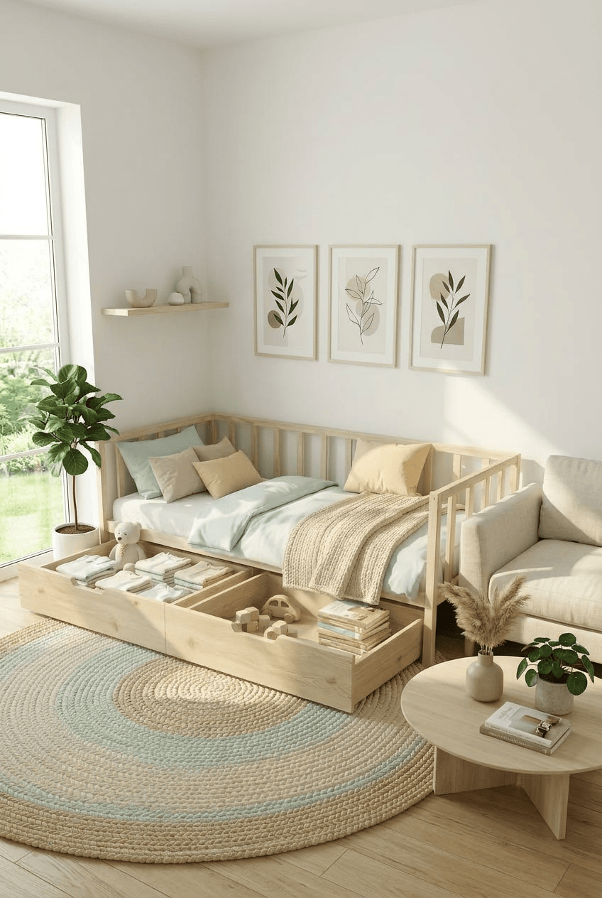 Loolpi Home Oturma Grubu 90 X 190 Sedir Koltuk 2 Çekmeceli