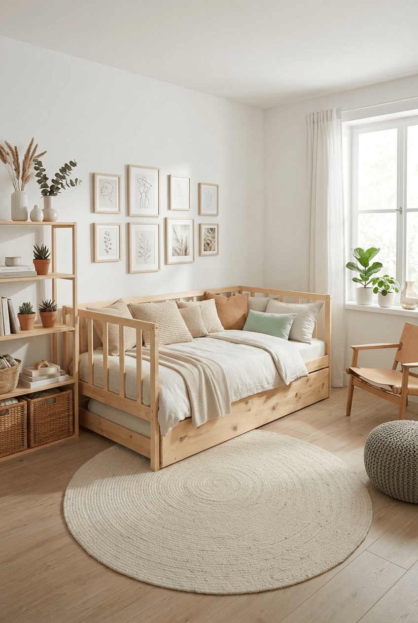 Loolpi Home Oturma Grubu 90 X 190 Sedir Koltuk Yavru Yataklı