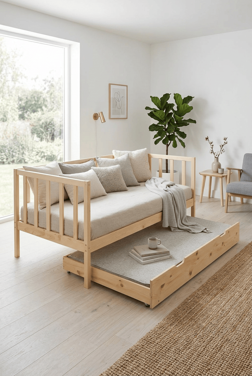 Cedar Sofa with Puppy Bed | Loolpi Home Cedar Sofa with Puppy Bed | Loolpi Home
