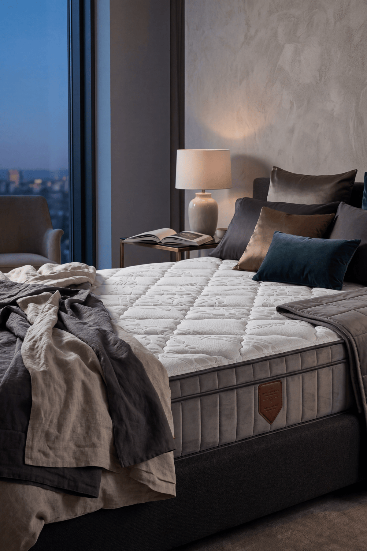 Loolpi Home İç Yatak Silver Ortopedik Yaylı Bamboo Yatak