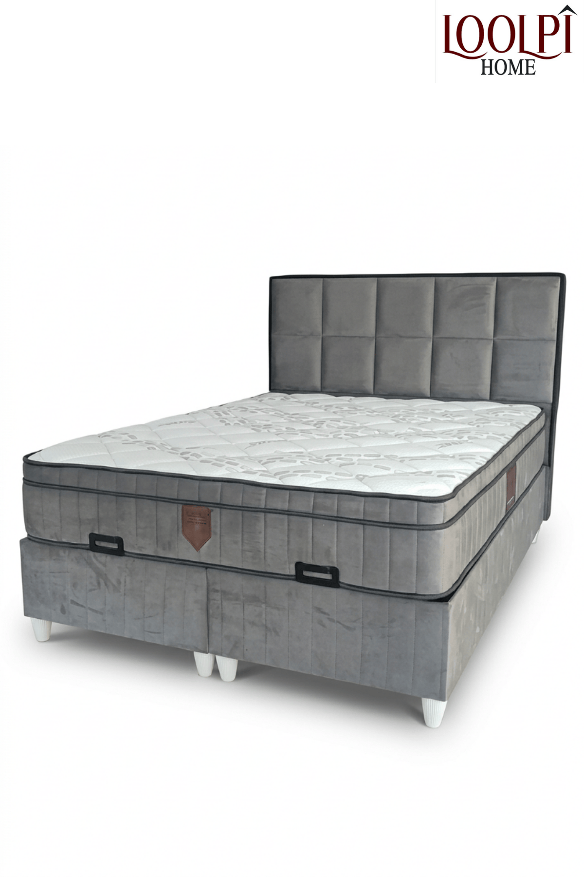 Loolpi Home İç Yatak Silver Ortopedik Yaylı Bamboo Yatak