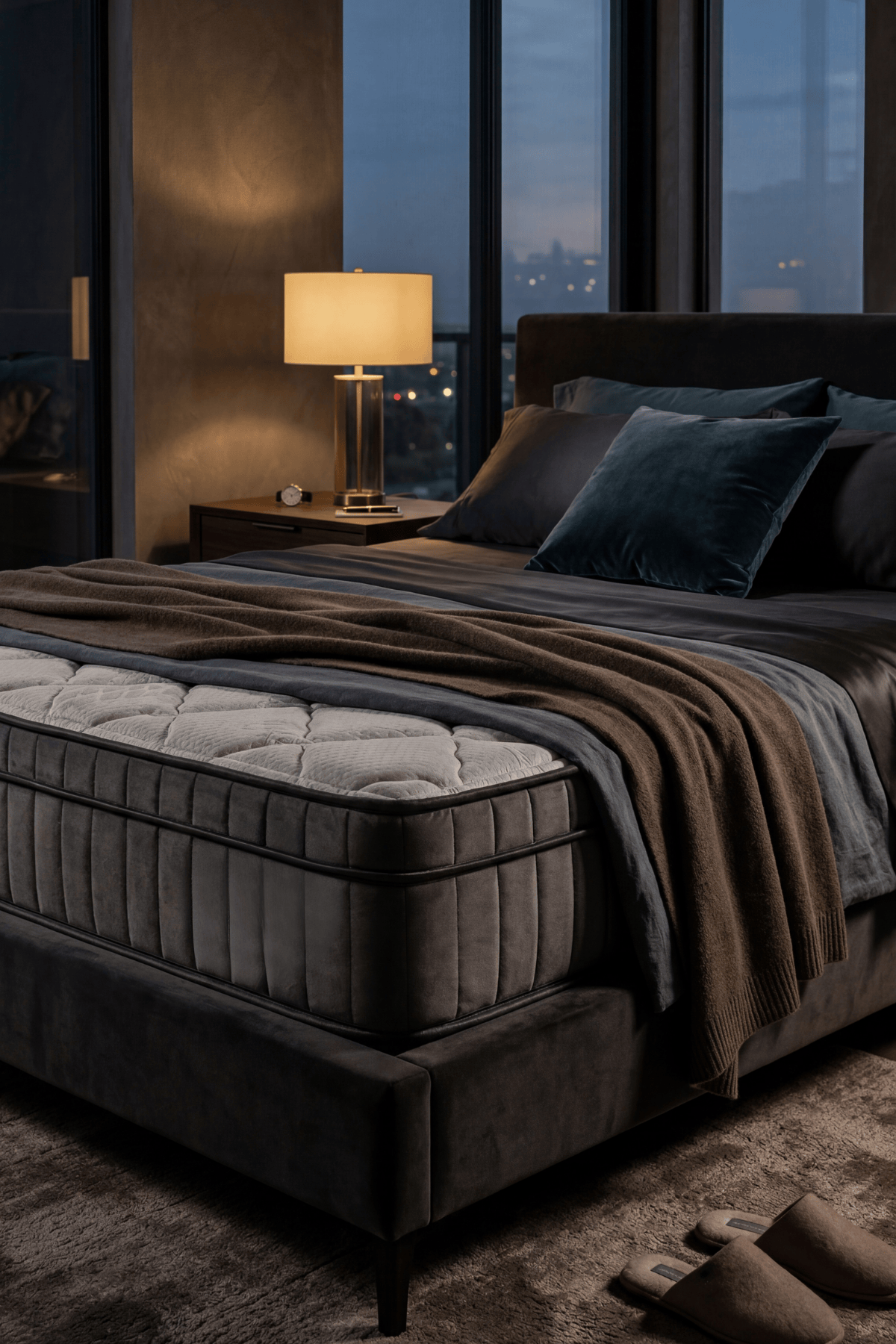 Loolpi Home İç Yatak Silver Ortopedik Yaylı Bamboo Yatak