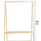 Loolpi Home 106 X 148 Loolpi Home Ahşap Ayaklı Askı Elibse Askısı Çok Amaçlı Dolap Gardrop