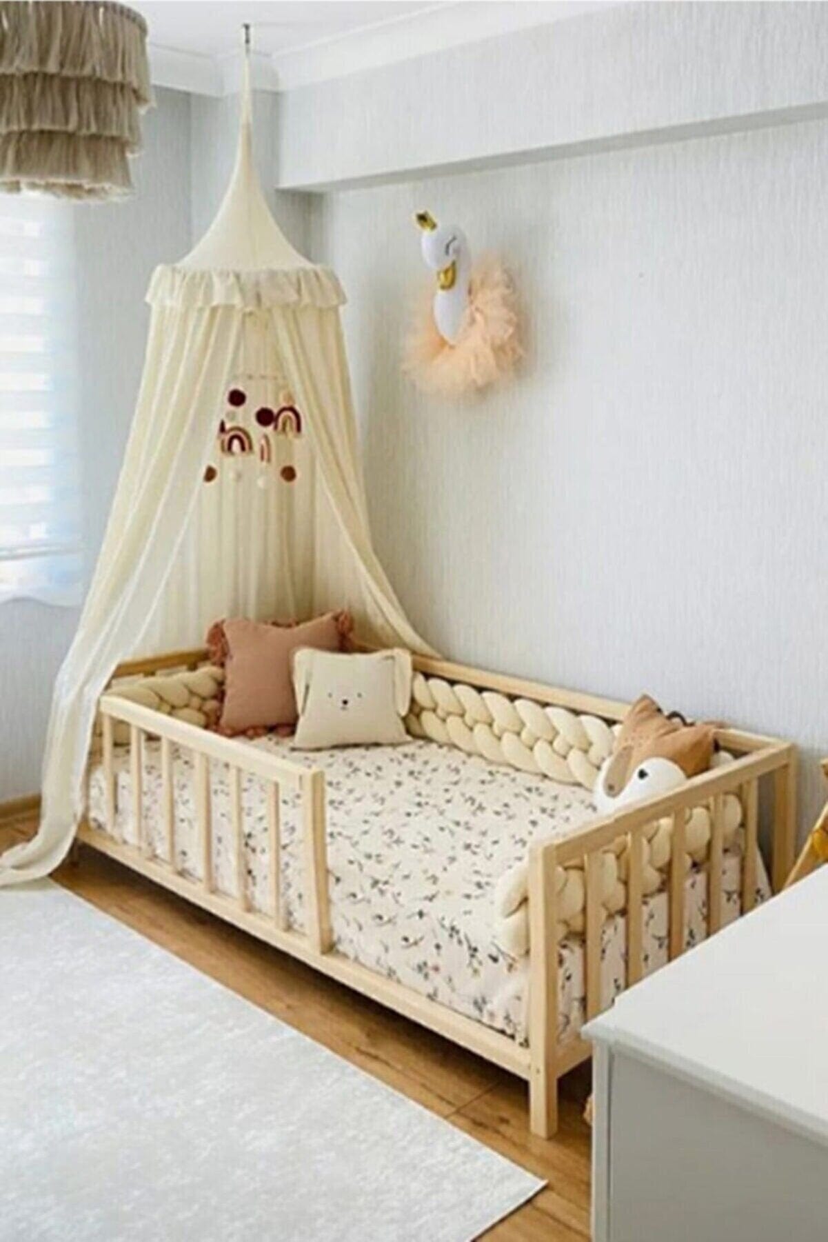 Loolpi Home Bebek Karyolaları ve Küçük Çocuk Yatakları Montessori Bebek ve Çocuk Karyolası Unisex