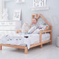 Loolpi Home Bebek Karyolası ve Küçük Çocuk Yatağı Aksesuarları Unisex Montessori Bebek Ve Çocuk Karyolası Doğal Ahşap Yatak